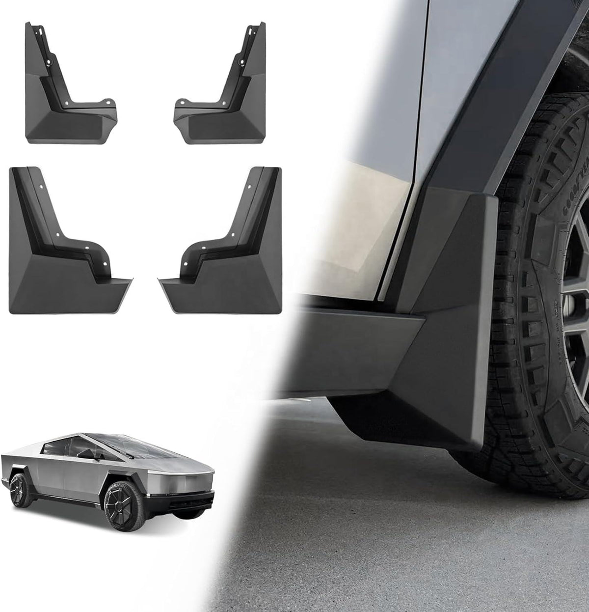 Tesla Cybertruck 2024 Wheel Center Cap Set
