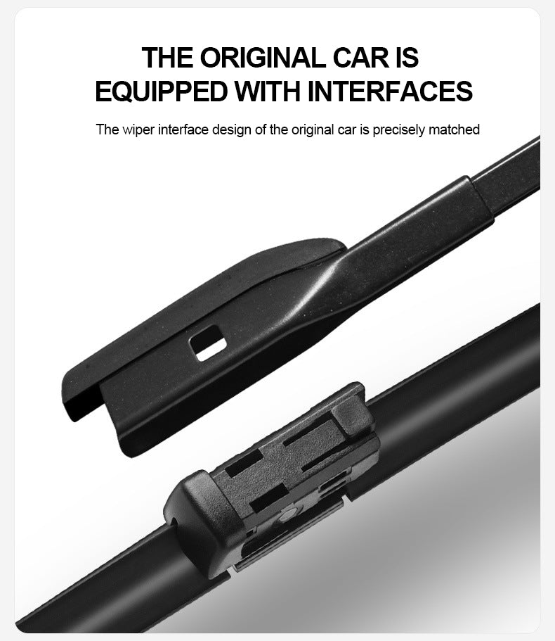 Tesla Model 3/Y Silicone Windshield Wiper Blades (2-Piece Set)