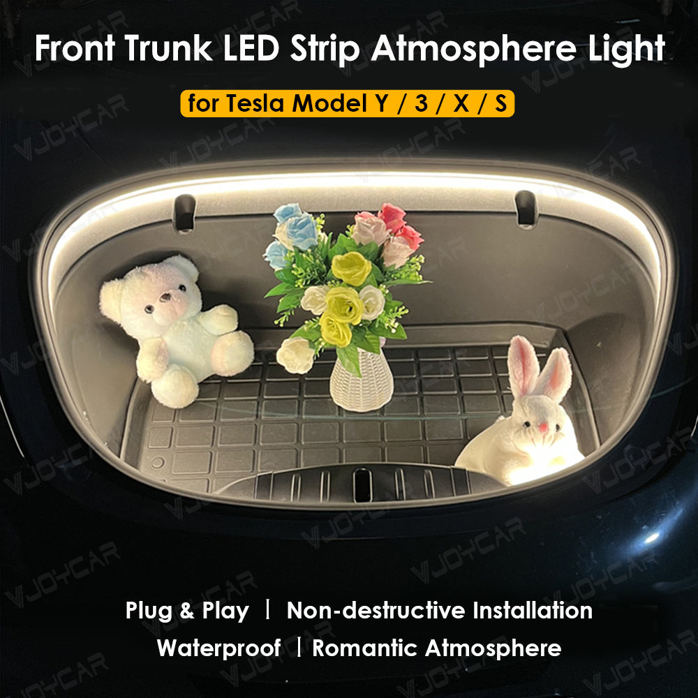 Tesla Model 3/Y/S/X Frunk Ambient Lighting - Stylish LED Upgrade