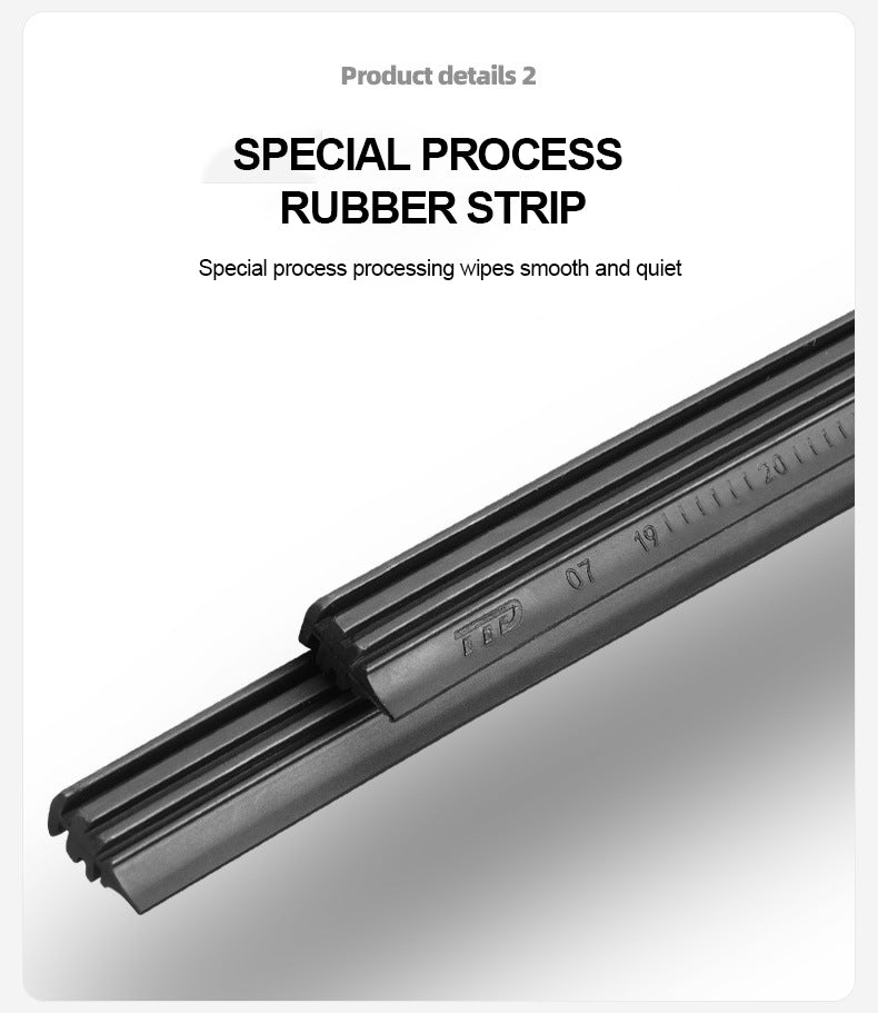 Tesla Model 3/Y Silicone Windshield Wiper Blades (2-Piece Set)