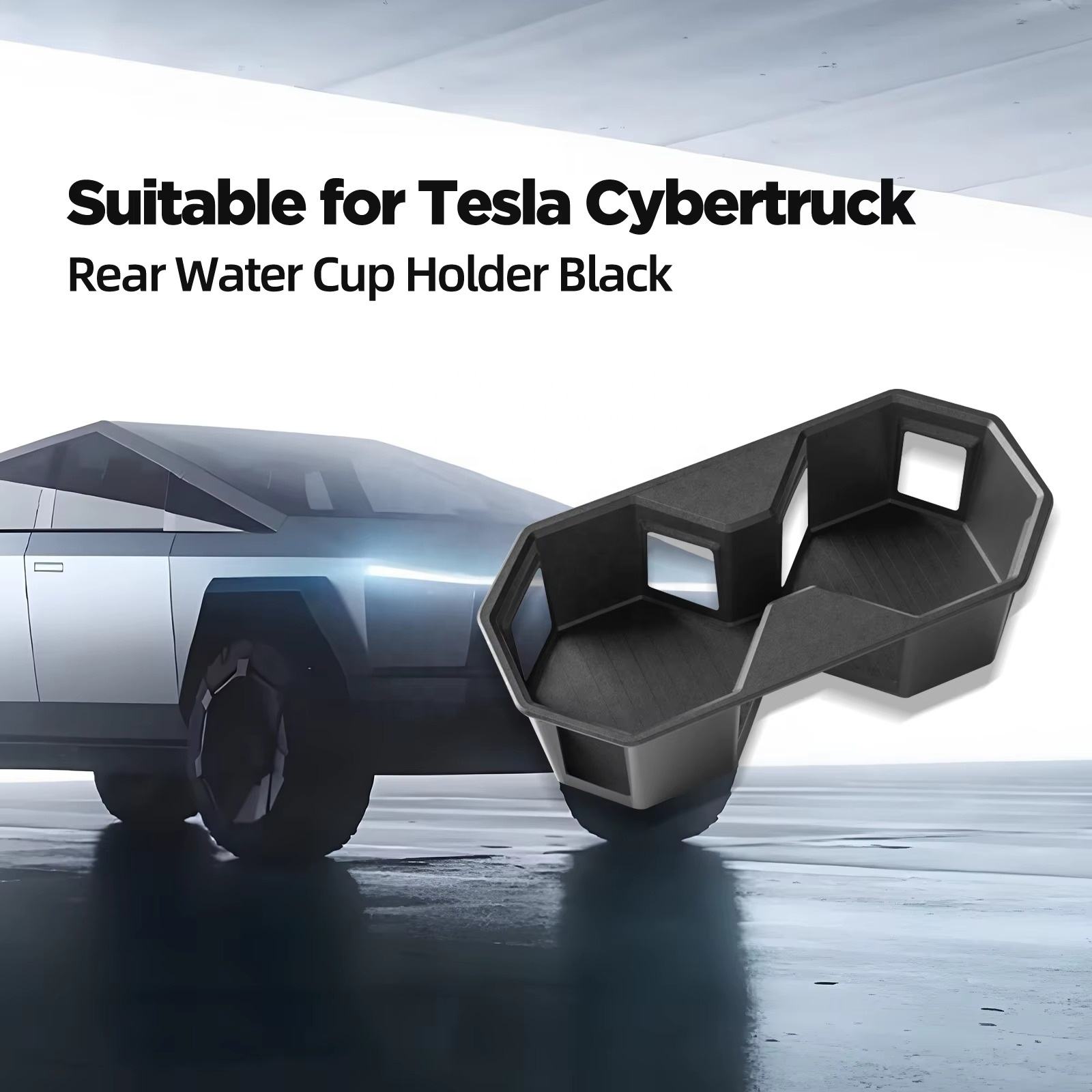 Center Console Tesla Cup holder for Cybertruck