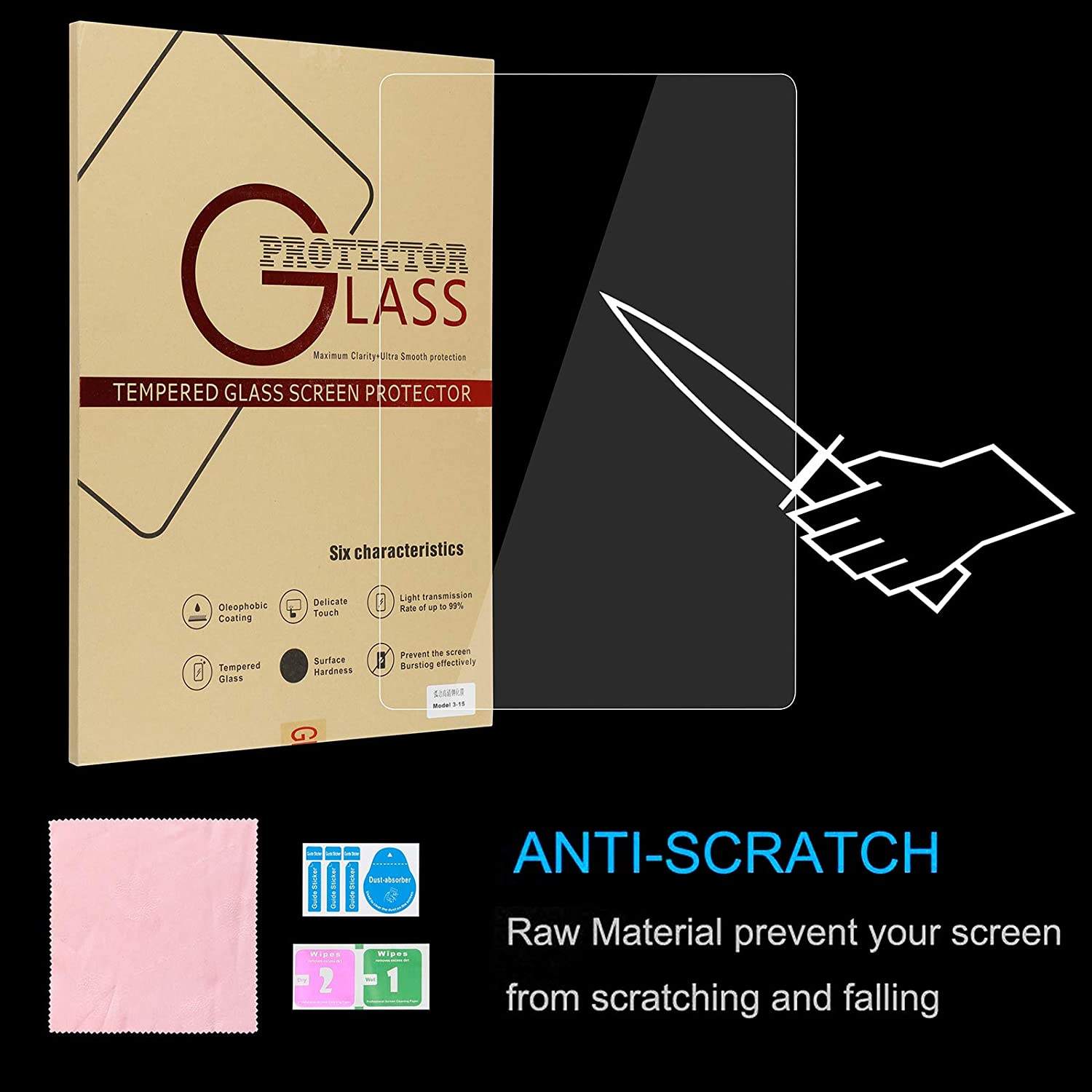 Tesla Model Y & Model 3 Screen Protector - Tempered Glass