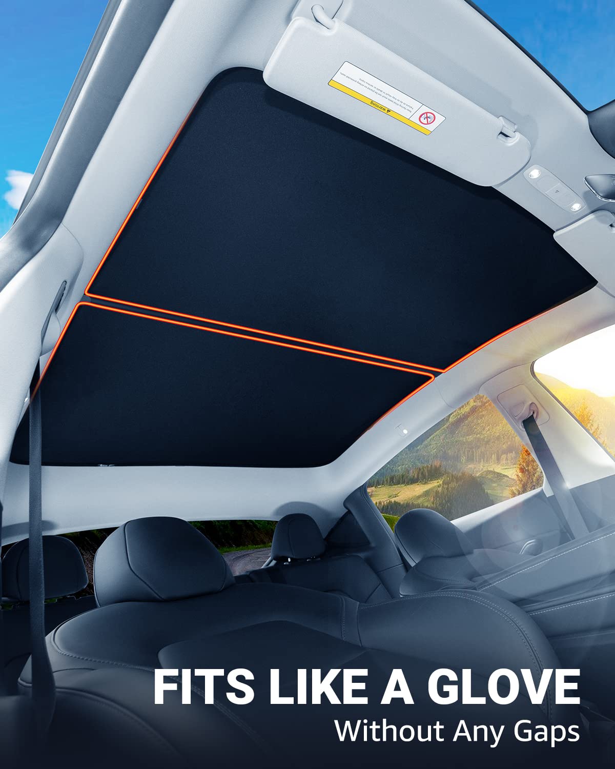 Roof Shade for Tesla Model Y/3