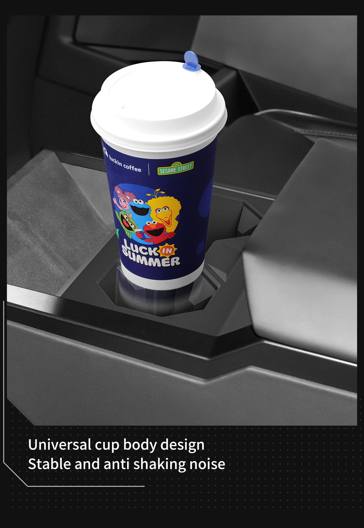 Cup Holder Central Control Drinks Holder for Cybertruck