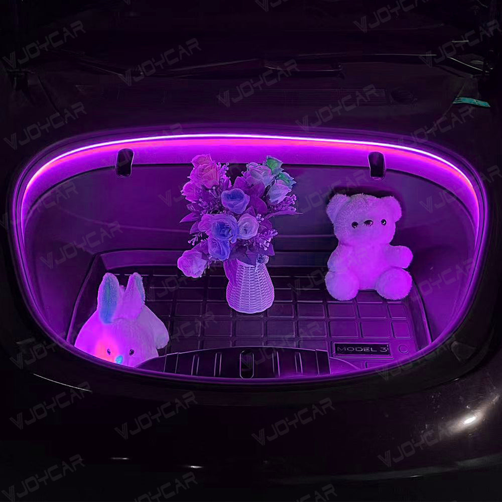 Tesla Model 3/Y/S/X Frunk Ambient Lighting - Stylish LED Upgrade