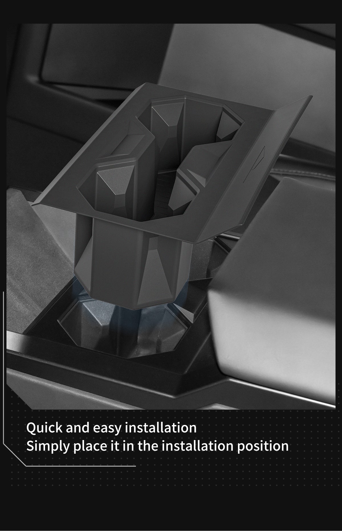 Cup Holder Central Control Drinks Holder for Cybertruck